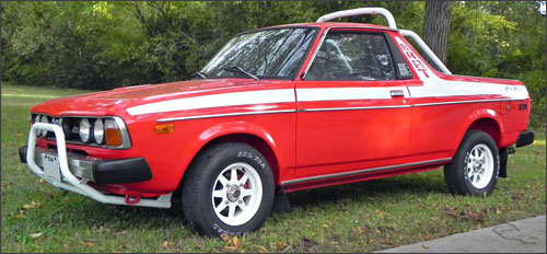 Steve's Subaru BRAT built with RockAuto parts