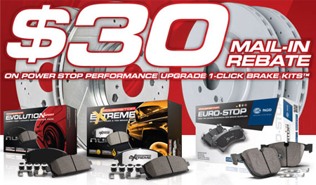 Power Stop Brake Kit Rebate