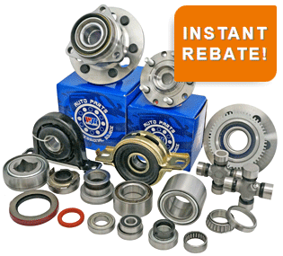 WJB Hub, Bearing & Seal Instant Rebate